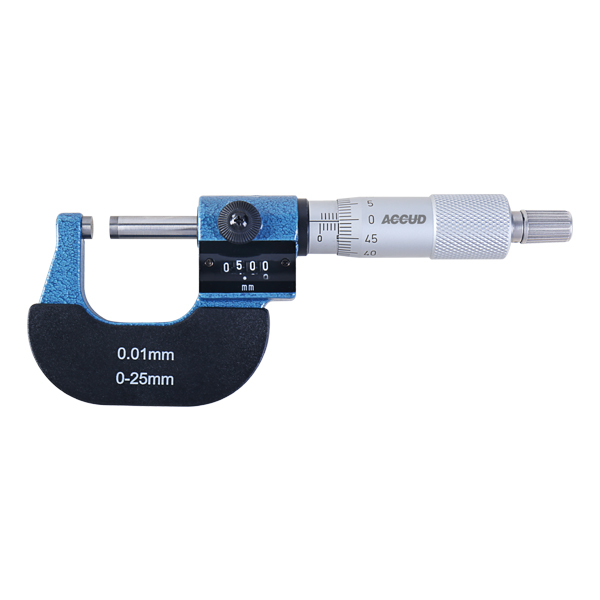 OUTSIDE MICROMETER WITH COUNTER